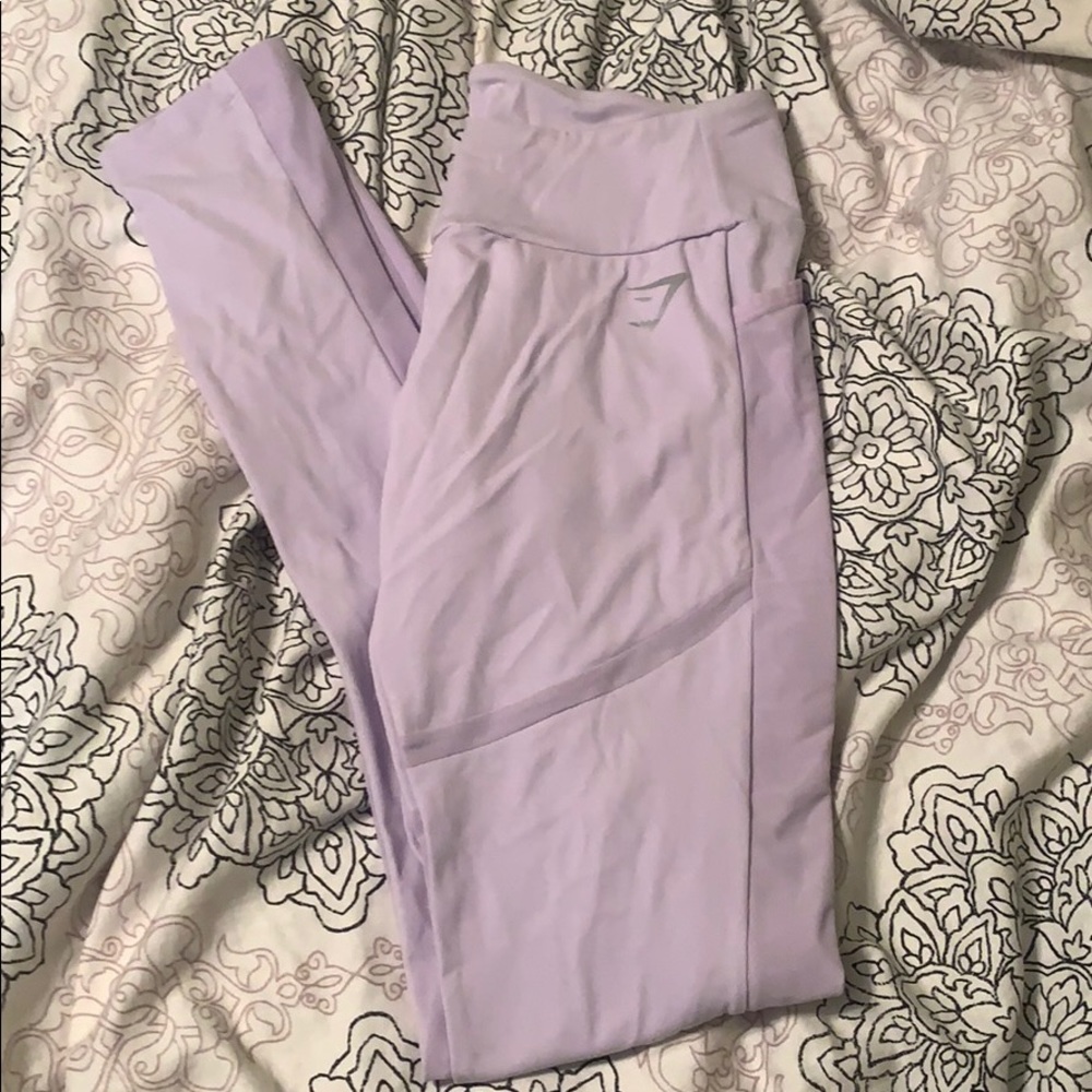 Gymshark Simply Mesh Leggings - Pastel Lilac